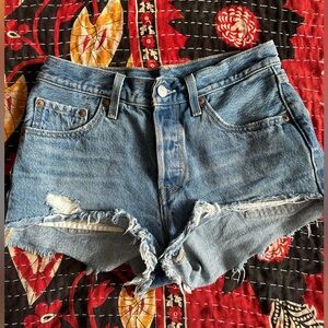 Levi’s 501 High Rise Shorts W25